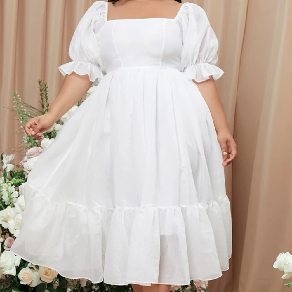 Size 3x shein bridal dress never worn